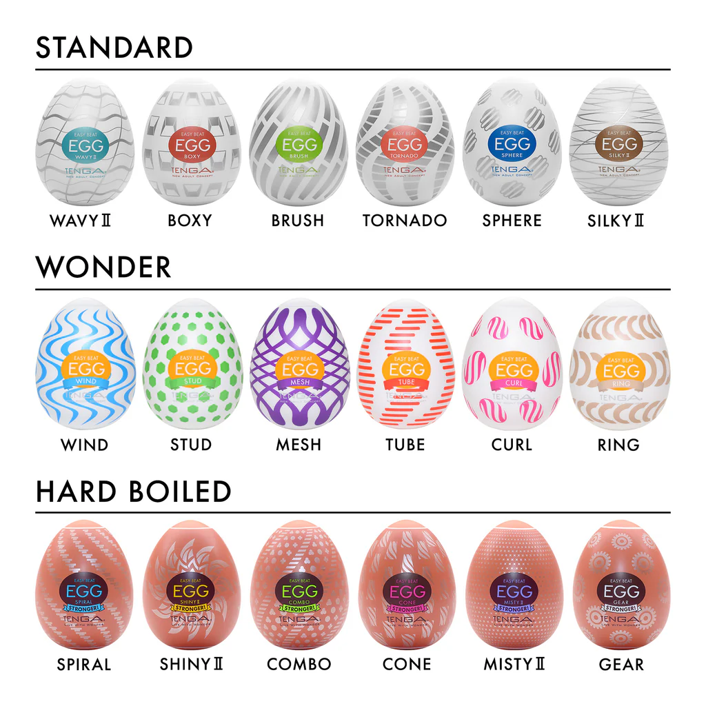 Tenga Egg Cloudy mini masturbator jajko - obrazek 5
