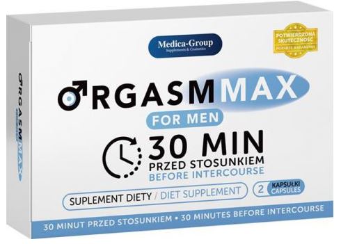 Kapsułki Orgasm Max for Men Medica