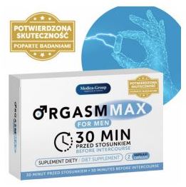 Kapsułki Orgasm Max for Men Medica - obrazek 2