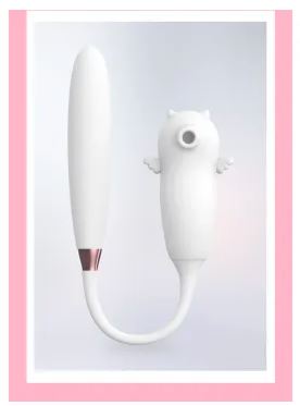 Stymulator bezdotykowy łechtaczki Viola biały silikonowy USB wodoodporny