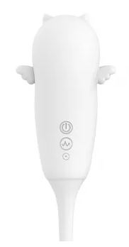 Stymulator bezdotykowy łechtaczki Viola biały silikonowy USB wodoodporny - obrazek 4