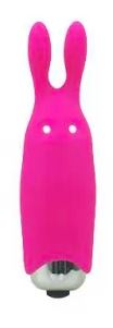 Wibrator króliczek Adrien Lastic silikonowy różowy 8 5 cm - obrazek 2